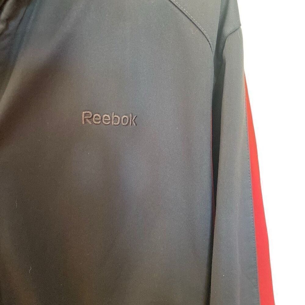 Reebok Ohio state full zip medium jacket gray red - Picture 7 of 8